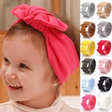 Faixa de cabelo turbante, faixa de cabeça feminina lisa acessórios para bebês 2024 - compre barato