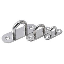 304-M6 M5 M8 Oval Eye Board Marine Deck Buckle Staple Boat Shade Sail Mounting Fastening Set - 304 Marine Grade Stainless Steel 2024 - buy cheap