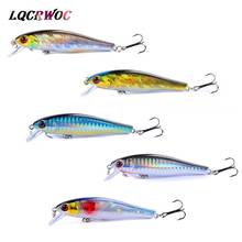 HOT Minnow-Señuelos de pesca oscilantes, 85mm, 9,2g, cebo duro de arrastre, crankbaits, luz vibratoria, aparejos japoneses 2024 - compra barato