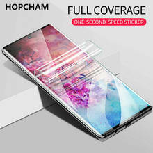 Full Cover Protective Hydrogel Film For Samsung Galaxy Note 10+ S10+ S9 S8 Plus Note 8 9 S7 Edge Soft  Not Glass Sceen Protector 2024 - buy cheap