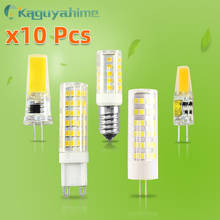 =(K)= G9 Bulb E14 G4 LED Lamp Dimmable bulb 10PCS/LOT 3w 5w 7w 9w AC/DC 12V 220V G9 LED G4 Light Spotlight For Chandelier 2024 - buy cheap