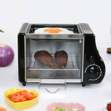 Electric 3 In 1 Household Breakfast Machine Mini Bread Toaster Baking Oven Omelette Fry Pan Hot Pot Boiler Food Steamer 2024 - buy cheap