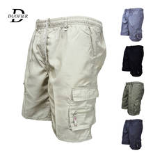 Pantalones cortos deportivos para hombre, ropa de calle informal, militar, con varios bolsillos, para exteriores, de verano 2024 - compra barato