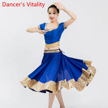 Indian Dance Practice Training Clothes Women Big Swing Skirt Women Belly Oriental Dancing Performance Competition Costume 2024 - buy cheap