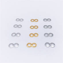 Коннекторы для ожерелья из железа, 100 шт./лот, 9 мм 2024 - купить недорого