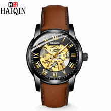 HAIQIN 2019 New Men's Mechanical Watches Fashion Skeleton Watch Men Automatic Watch Men Sports Waterproof Clock man Reloj Hombre 2024 - buy cheap
