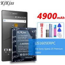 Original Kikiss LIS1605ERPC Phone Battery for SONY Xperia Z5 Premium Z5P Dual E6883 E6853 E6833 Cellphone Replacement Batteries 2024 - buy cheap