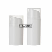 50pcs Plastic 50ml 100ml White Airless Pump Lotion Elmusion Bottle Women Cosmetic Pot Empty Cream Container F3970 2024 - buy cheap