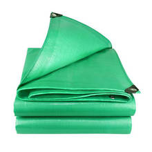 Green Rainproof Cloth Garden Balcony Thickening Rain Sail High Quality Outdoor Car Truck Waterproof Tarpaulin 2024 - buy cheap