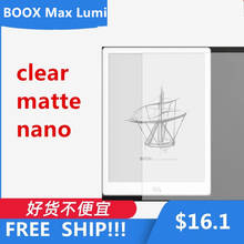 2pcs/lot Soft Clear/Matte/Nano Explosion-Proof Protective Films for ONYX BOOX Max Lumi 13.3inch Ebook Tablet Screen Protectors 2024 - buy cheap