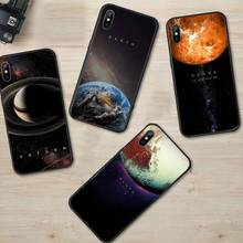 Space Solar System Planets Earth Mars Phone Case for iPhone 11 12 pro XS MAX 8 7 6 6S Plus X 5S SE 2020 XR 2024 - buy cheap