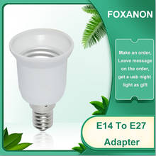 E14 to E27 Lamp Holder Converter Socket Light Bulb Lamp Holder Adapter Plug Extender Led Light Socket Base E27 For Home 2024 - buy cheap