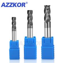 Milling Cutter Alloy Coating Tungsten Steel Tool cnc maching EndMill AZZKOR top  milling cutter kit milling machine tools 2024 - buy cheap