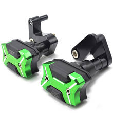 CNC Motorcycle Accessories Frame Slider Anti Crash Protector Moto Crash Pad Protect For Kawasaki Ninja ZX10R 2011 2012 2013 2024 - buy cheap