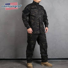 Emersongear-Conjunto de uniforme de combate táctico R6, traje de camisa y pantalones, uniforme de asalto BDU, ropa de entrenamiento militar del ejército Airsoft 2024 - compra barato