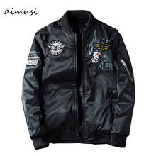 DIMUSI Fashion Men's Polit Bomber Jackets Male Outwear Both-Side Wear Cargo Coats Mens Reversible Baseball Chaqueta Clothing 7XL 2024 - buy cheap
