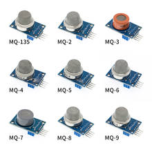 Módulo de Sensor de Gas licuado para Arduino Starter, MQ-2, MQ-3, MQ-4, MQ-5, MQ-6, detección de MQ-7, humo, MQ-8, MQ-9 2024 - compra barato