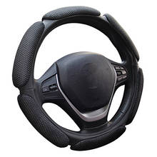 Capa protetora para volante, design 3d, antiderrapante, trança de volante, diâmetro 38cm, cobertura para 95% automotivos 2024 - compre barato