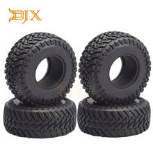 DJX 4PCS 108mm 1.9 Inch Rubber Rocks Wheel Tires for 1/10 RC Rock Crawler Axial SCX10 90047 D90 D110 TF2 TRX-4 2024 - buy cheap