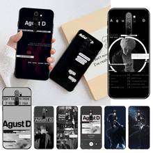 CUTEWANAN Agust D-funda de teléfono móvil negra para Redmi Note 8, 8A, 8T, 7, 6, 6A, 5, 5A, 4, 4X, 4A, Go Pro, recién llegada 2024 - compra barato