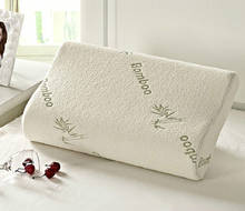 Оригинальная подушка из бамбукового волокна, медленная восстанавливающая забота о здоровье, подушка с памятью, подушка с эффектом памяти, поддерживающая усталость шеи, облегчающая шею 2024 - купить недорого