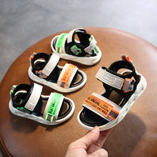 Sandálias esportivas para meninos e meninas, sapatos de verão para crianças, sola macia, sapatos para praia, ar livre csh947 2024 - compre barato