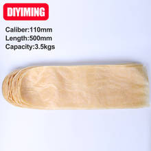 10 Pieces Big Ham Sausage Packing Casing Diameter 110mm Length 500mm Per Piece Ham Sausage Dried Casing 2024 - buy cheap