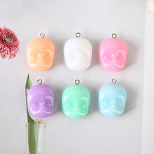 10pcs Funny Handmade Angel Face charms Flatback resin Baby Head For Necklace Keychain Pendant DIY Making Accessories 2024 - buy cheap