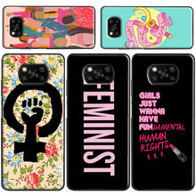 Funda feminista para Xiaomi Mi 11 Ultra 10T Pro Mi Note 10 Lite 11, funda para POCO F3 F1 F2 M3 X3 Pro 2024 - compra barato