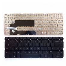 GZEELE-teclado para ordenador portátil, para HP Pavilion M4 M4-1000 M4-1015DX M4-1050LA con marco US black M4-1150IA M4-1009TX 2024 - compra barato