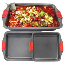 Kapmore 1pc resistente ao calor bolo pan aprofundar engrossar não-vara cheesecake panelas de cozimento para cozinha diy ferramentas de cozimento acessórios 2024 - compre barato