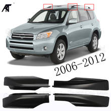 Roof rack cover roof bar end shell for:Toyota RAV4 RAV 4 XA30 2006 2007 2008 2009 2010 2011 2012 black color 4PCS/LOT 2024 - buy cheap