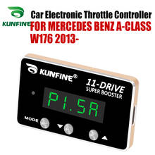 KUNFINE Car Electronic Throttle Controller Racing Accelerator Potent Booster For MERCEDES BENZ A-CLASS W176 13-After Tuning Part 2024 - buy cheap