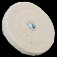 1 Piece 4 Inches 100mm Cotton Polishing Wheel Cloth Buffing Buffer Mirror Polish White Round Wheels Abrasive Tools 2024 - buy cheap