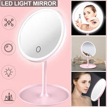 Desktop LED Makeup Mirror Light Natural White LED Daylight Detachable 3 Modes Light Brightness Touch Control 360 Rotation D35 2024 - buy cheap