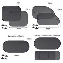 5pcs/set Car Window Sun Shades Cover Anti-UV Mesh Shade Curtain Protector 2024 - buy cheap