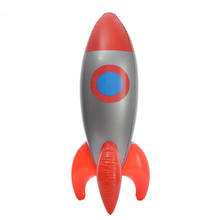 103*28cm Kids Inflatable Toy Inflable Red Rocket Missile Stage Birthday Party Decoration Props Inflatable Toys For Children 2024 - buy cheap