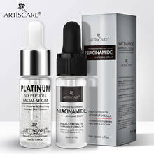 ARTISCARE Nicotinamide + Platinum Six Peptides Face Serum 2PCS Whitening & Anti Wrinkles Skin Care Essence for Face Moisturizing 2024 - buy cheap