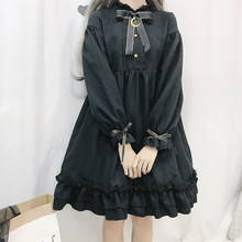 Spring Japanese Style Gothic Dress Women Kawaii Lolita Party Mini Dress Female High Street Sweet Designer Dress Women 2021 New 2024 - buy cheap