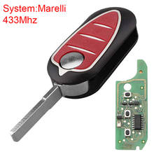 433Mhz 3 Buttons Marelli System Remote Car Key with PCF7946 Chip Fit for Alfa Romeo Mito 147 / 156 / 166 2024 - buy cheap