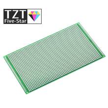 Placa de circuito impreso de 9x15 cm, placa Universal de doble cara, 2 capas, 9x15 CM, 2,54 MM, color verde 2024 - compra barato