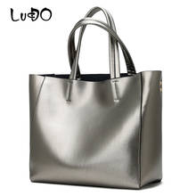 Женская сумка, винтажная, вместительная, повседневная, кожаная, для шоппинга 2024 - купить недорого