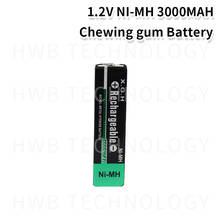 High quality Original for SoFirn 3000mah Chewing gum battery Walkman Ni-MH 1.2 V nimh rechargeable Free Shipping 2024 - buy cheap