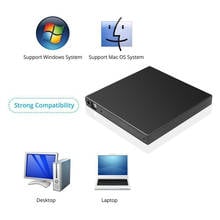 Kebidumei USB 2.0 SATA external drive DVD CD DVD-Rom IDE Case drive box 12.7MM Slim for Laptop Notebook Computer 2024 - buy cheap