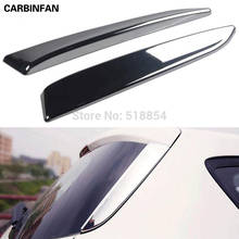 FIT FOR 2013 2014 2015 FORD ESCAPE KUGA REAR TRUNK TAILGATE WINDOW SPOILER MOLDING TRIM COVER ACCESSORIES 2PCS/SET 2024 - buy cheap