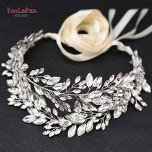 YouLaPan SH304 Lovful Bridal Crystal Rhinestone Braided Wedding Dress Sash Belt Bridesmaid Sash Women Dress Accessories 2024 - buy cheap