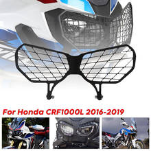 Motorcycle Accessories Headlight Grille Guard Cover Protector for CRF1000L CRF 1000L CRF1000 L Africa Twin 2016-2019 2024 - buy cheap