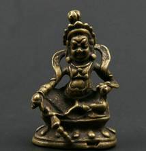YM-estatua de cobre, estatua de bronce chino, exquisito Budismo, amuleto de Deidad wraful, exorcizar los espíritus malignos 2024 - compra barato