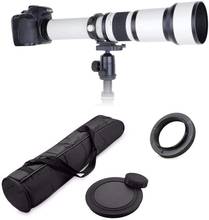 Супер телеобъектив JINTU 650-1300 мм f/8 для Nikon D80 D90 D3200 D3300 D3400 D3500 D5100 D5200 D5500 D5600 D7100 D7500 D850 2024 - купить недорого