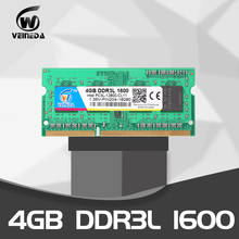 ОЗУ VEINEDA Sodimm DDR3L 2 ГБ 4 ГБ 8 ГБ 1333 МГц 1600 МГц память DDR 3L PC3-12800 204PIN DDR3 для ноутбука 2024 - купить недорого